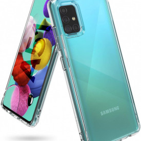 Husa Samsung Galaxy A51, Silicon TPU 2.0mm Transparenta
