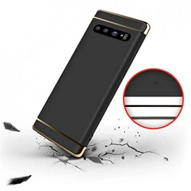 Husa Samsung Galaxy S10 , Elegance Luxury 3in1 Negru