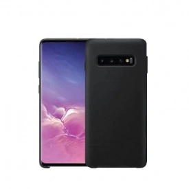 Husa Samsung Galaxy S10, Silicon antisoc, Negru