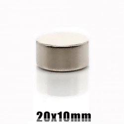 Magnet neodim puternic, formă disc, placat cu nichel, N42, forță aproximativ 11 kg Magnet neodim de dimensiuni medii cu o puternică forța de atracție, poate susține pană la 11 kg in plan vertical. Este magnetul potrivit dacă doriți sa va construiți propri