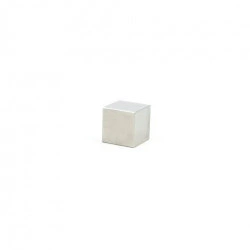 Magnet puternic neodim cub 10x10mm cu suprafata nichelata