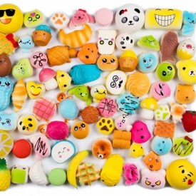 Pachet 20 piese , jucarii Squishy breloc cu revenire lenta