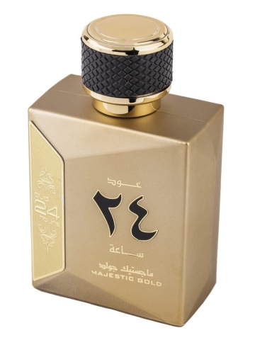 Parfum Arabesc, Apa de Parfum Oud 24 Hours Majestic Gold, Ard Al Zaafaran, Unisex - 100ml - Img 4