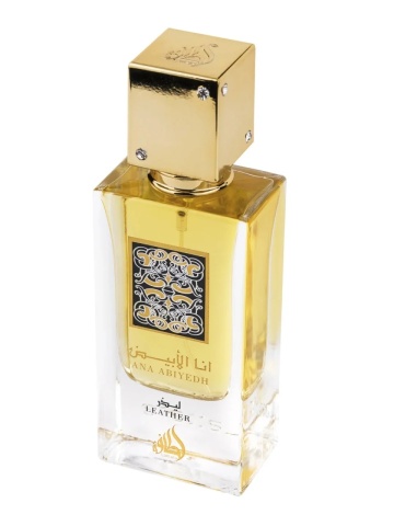 Parfum Arabesc, Parfum Ana Abiyedh Leather, Lattafa, apa de parfum 60 ml, femei - Img 3