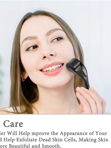 Rola pentru Barba din Silicon cu Aliaj Negru – Solutia Ideala pentru o Barba Plina si Sanatoasa