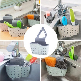 Suport/organizator pentru accesorii chiuveta, baie, bucatarie
