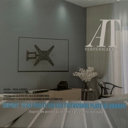 Suport Tv Ajustabil Cu Brat Cu Diagonala 14-55'' , Pentru Tv Lcd , Led Plate Sau Curbate