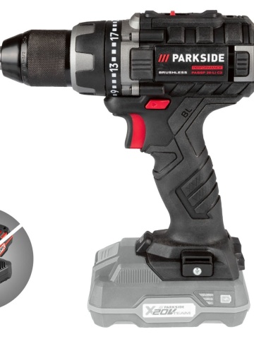 Surubelnita electrica, ParkSide, 20V, 60Nm, Negru - Img 2