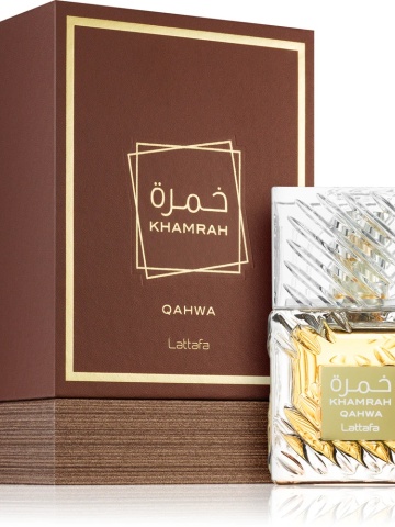 Apa de parfum Lattafa Khamrah Qahwa, Unisex, 100 ml