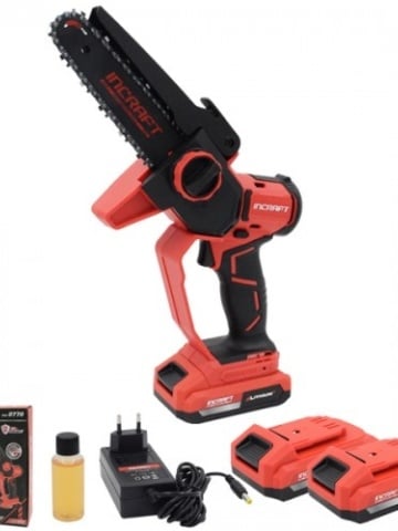 Electrofierăstrău cu acumulator 20V 6" INCRAFT MSK-20V - Cu doi acumulatori inclusi