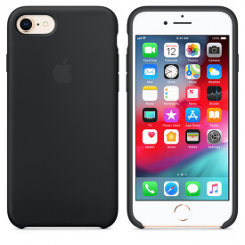 Husa Apple iPhone 8, Silicon antisoc, Charcoal Gray
