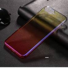 Husa Apple iPhone XS, Gradient Color Cameleon Roz / Pink - Img 2