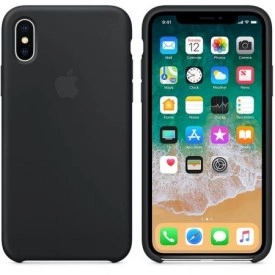Husa Apple iPhone XS MAX, Silicon antisoc, Negru - Img 2