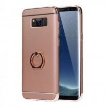 Husa Samsung Galaxy A5 2017, Elegance Luxury 3in1 Ring Rose-Gold - Img 1