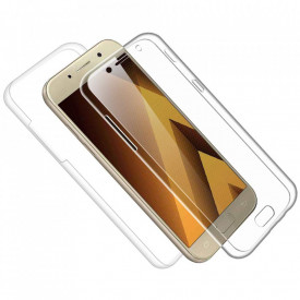 Husa Samsung Galaxy A5 2017, FullBody 360º ultra slim silicon TPU, acoperire fata spate