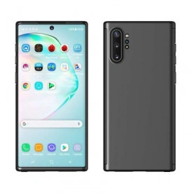 Husa Samsung Galaxy Note 10, FullBody Elegance Luxury Negru, acoperire completa 360 grade cu folie de protectie gratis