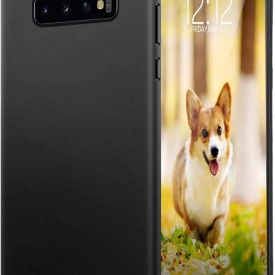 Husa Samsung Galaxy S10, slim antisoc Negru