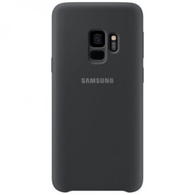 Husa Samsung Galaxy S9, Silicon antisoc, Negru