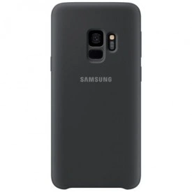 Husa Samsung Galaxy S9, Silicon antisoc, Negru