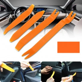 Kit profesional pentru demontare panouri auto, plafoniere, trimuri, plastice auto