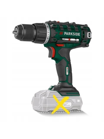 Masina de Gaurit si Insurubat cu Acumulator Parkside – Putere si Versatilitate de 20V in Design Elegant Negru si Verde