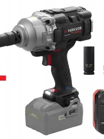 Masina de insurubat PARKSIDE cu impact pe acumulator 20V, 1356Nm, Completa cu acumulator si incarcator