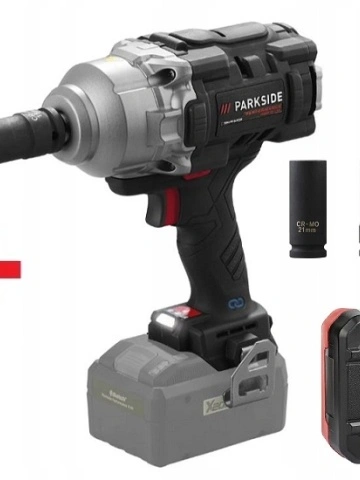 Masina de insurubat PARKSIDE cu impact pe acumulator 20V, 1356Nm, Completa cu acumulator si incarcator