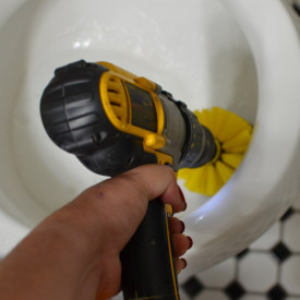 Perie circulara pentru Mocheta & Uz Casnic / Profesional - Detailing Carpet Brush cu Adaptor Bormasina