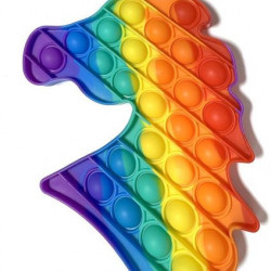 POP It Unicorn Jucarie Finger Curcubeu