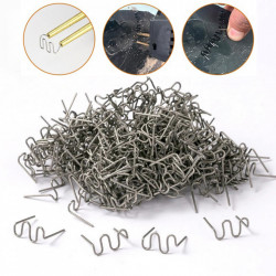 Set 200 bucati capse metalice de intarire pentru aparat sudat plastic, lipit/reparat-Model S(spira)