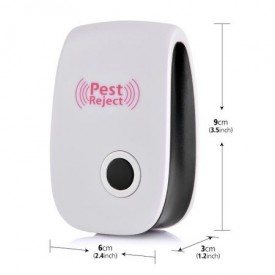 Aparat anti Daunatori Ultrasonic pentru gandaci, muste, tantari, furnici ,paianjeni , soareci ,Ultrasonic Pest Reject