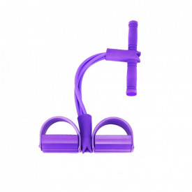 Banda elastica multifunctionala tonifiere brate /abdomen / piept / picioare Violet/Mov
