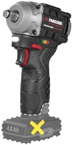 Cheie de impact pe acumulator PARKSIDE PERFORMANCE® 12V fara baterie si incarcator - Img 2
