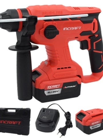 Ciocan rotopercutor cu acumulator INCRAFT HK-20V