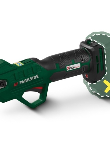 Foarfeca de gradinarit electrica fara fir PARKSIDE PAAS 20-Li, 20V, fara baterie si incarcator