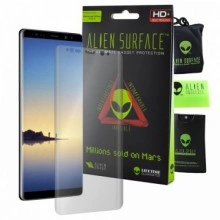 FOLIE ALIEN SURFACE HD, SAMSUNG GALAXY NOTE 8, PROTECTIE ECRAN + ALIEN FIBER CADOU