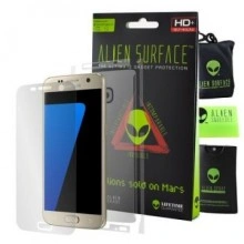 FOLIE ALIEN SURFACE HD, SAMSUNG GALAXY S7, PROTECTIE ECRAN, SPATE, LATERALE + ALIEN FIBER CADOU