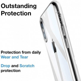 Husa Apple iPhone XS MAX, Silicon TPU slim Transparenta