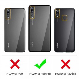Husa pentru Huawei P20 PRO, Perfect Fit , Silicon TPU Negru