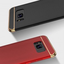 Husa Samsung Galaxy S8 Plus, Elegance Luxury 3in1 Rosu