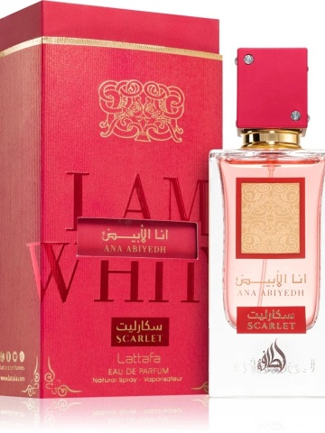 Parfum Arabesc, Ana Abiyedh Scarlet by Lattafa 60 ml, apa de parfum, dama