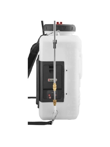Pompa de stropit electrica Parkside Performance 20 V, PRDSP 20-Li 16 l, 2-6 bar presiune lucru, lance telescopica din otel inoxidabil, patru duze, fara baterie si incarcator