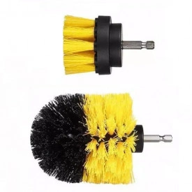 Set 2 Perii Mocheta & Uz Casnic/Profesional Detailing Carpet Brush cu Adaptor Bormasina - Img 3