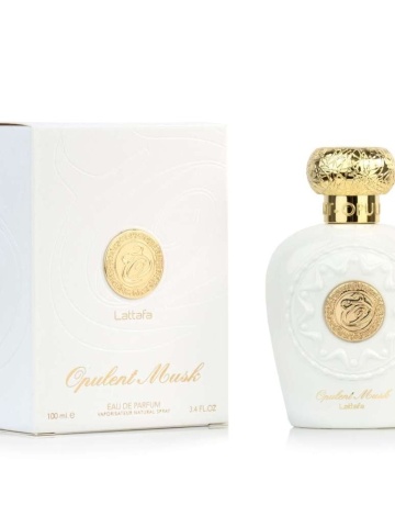 Apa de Parfum Opulent Musk, Lattafa, Femei - 100ml