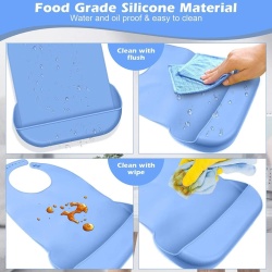 baveta adulti, baveta silicon reutilizabila, baveta reglabila, baveta impermeabila, baveta confortabila, baveta cu captator de murdarie, baveta usor de curatat, accesoriu masa adulti, baveta pentru varstnici, baveta pentru nevoi speciale, baveta lavabila,