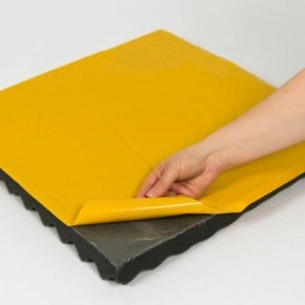 Burete acustic & izolator fonic pentru Studio / Home Cinema Autoadeziv 100x100x3 cm