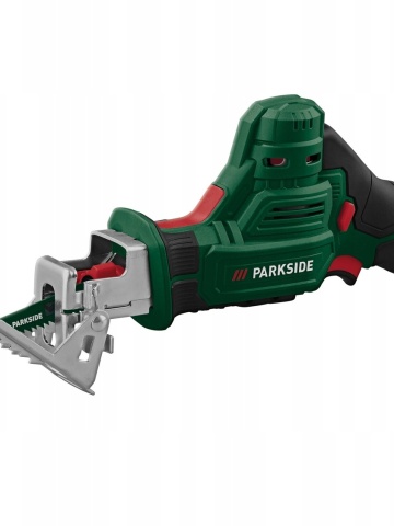 Ferastrau sabie fara fir Parkside PAAS 12 B2 pentru crengi, baterie de 12 V, reincarcabil