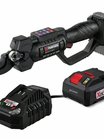 Foarfeca de gradina Parkside Performance fără fir de 20V, cu baterie inclusa 4Ah Smart