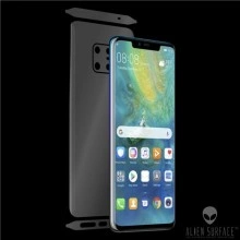 FOLIE ALIEN SURFACE HD, Huawei MATE 20 PRO, PROTECTIE SPATE SI LATERALE + ALIEN FIBER CADOU