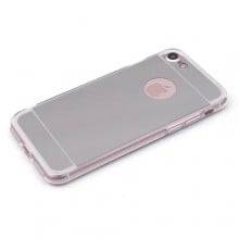 Husa Apple iPhone 8, Elegance Luxury tip oglinda Argintiu
